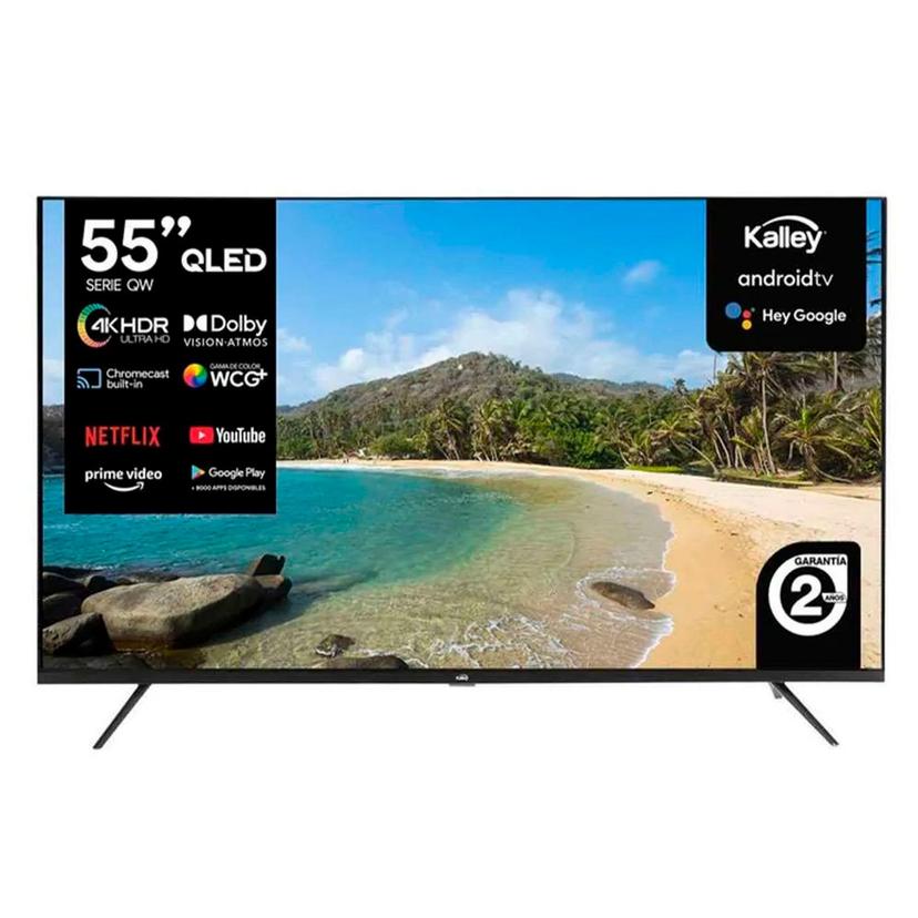 Televisor Kalley Qled 55 Hey Google