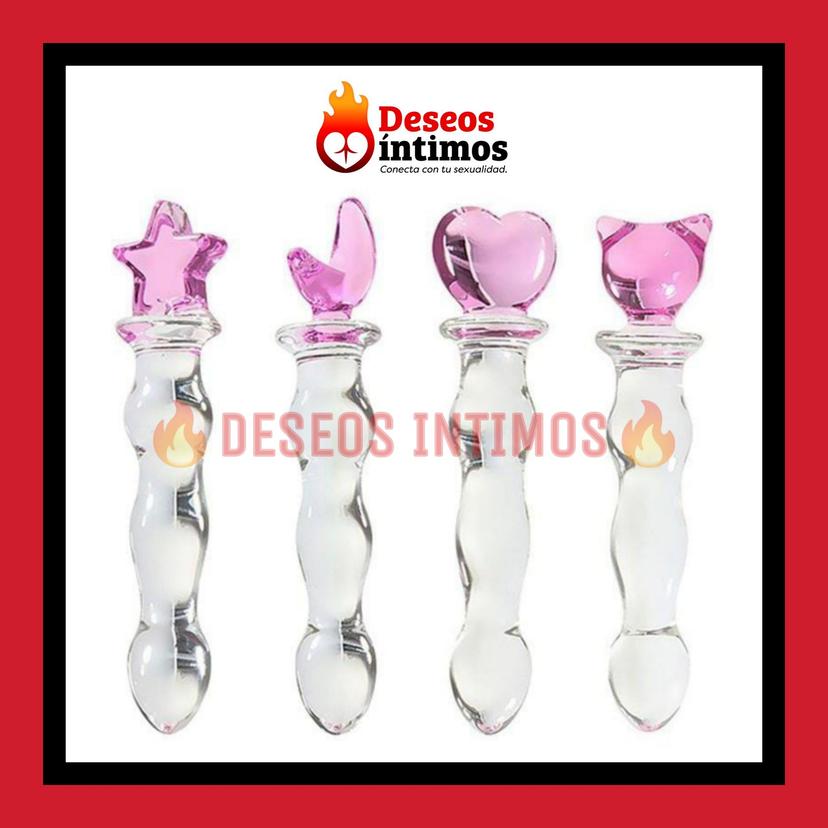 DILDO CRISTAL MOTIVOS
