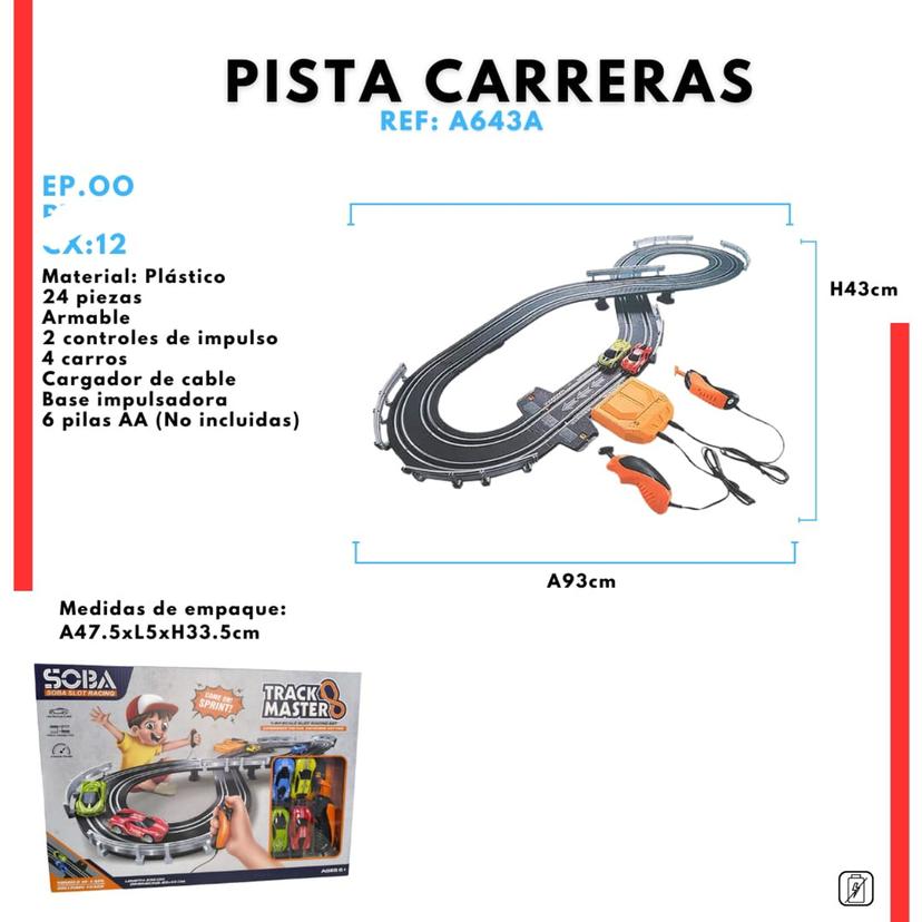 Pista carreras