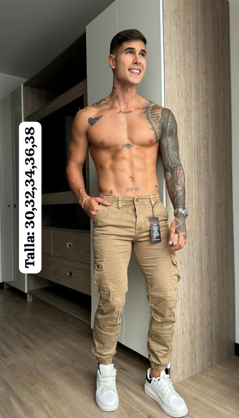 PANTALON CARGO DE HOMBRE 1.1