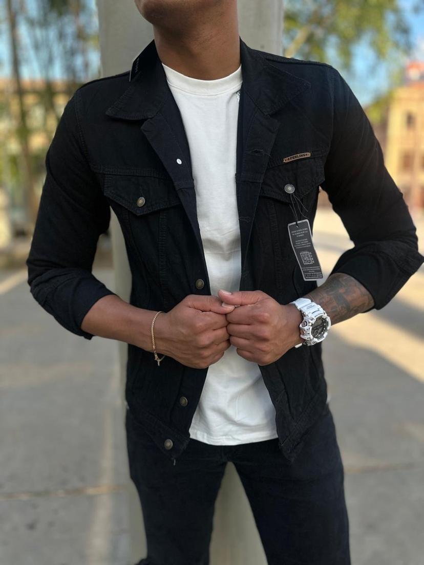CHAQUETAS DE HOMBRE EN TELA JEANS 1.1