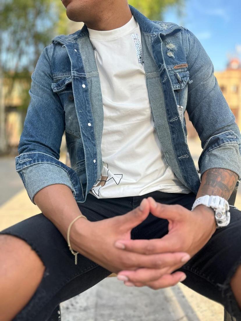 CHAQUETAS DE HOMBRE EN TELA JEANS 1.1