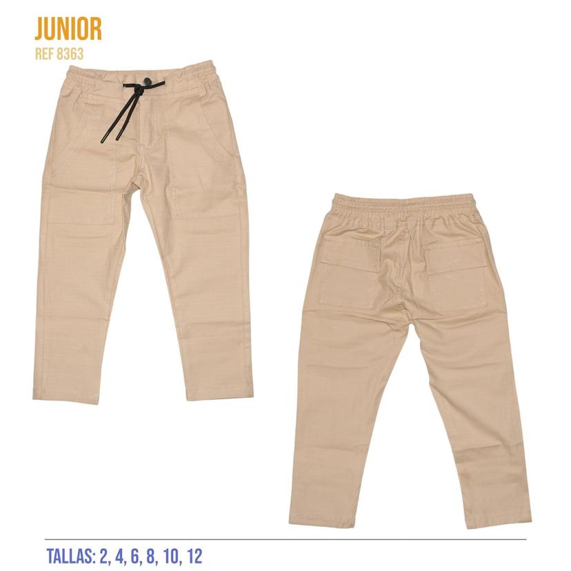 Pantalon parche y tapas