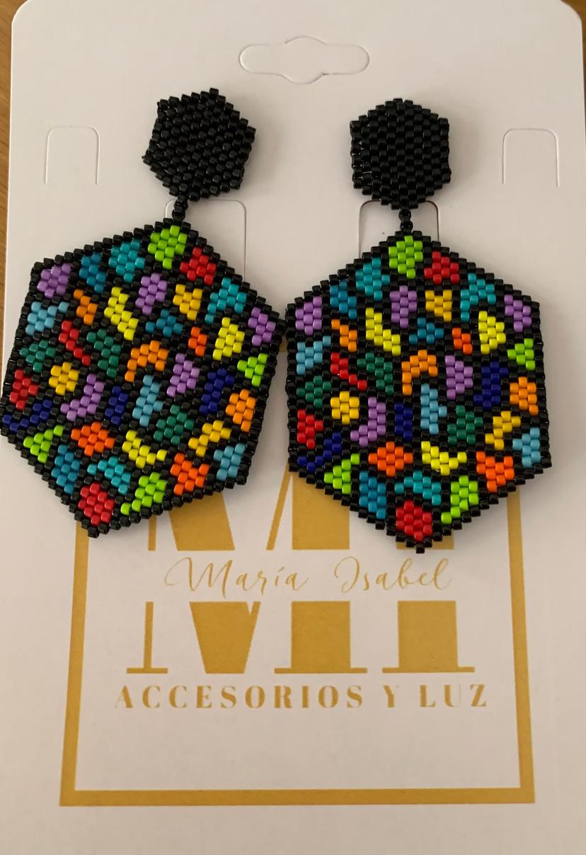Aretes de colores