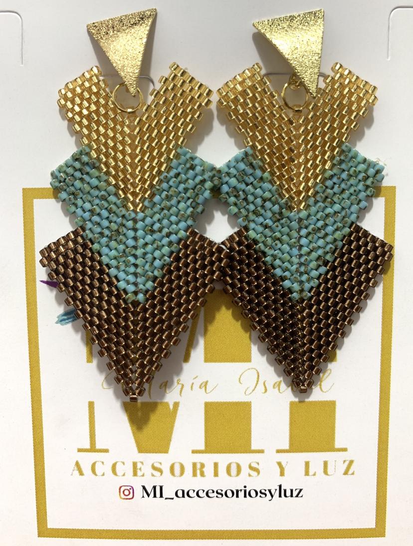 Aretes triangulos invertidos