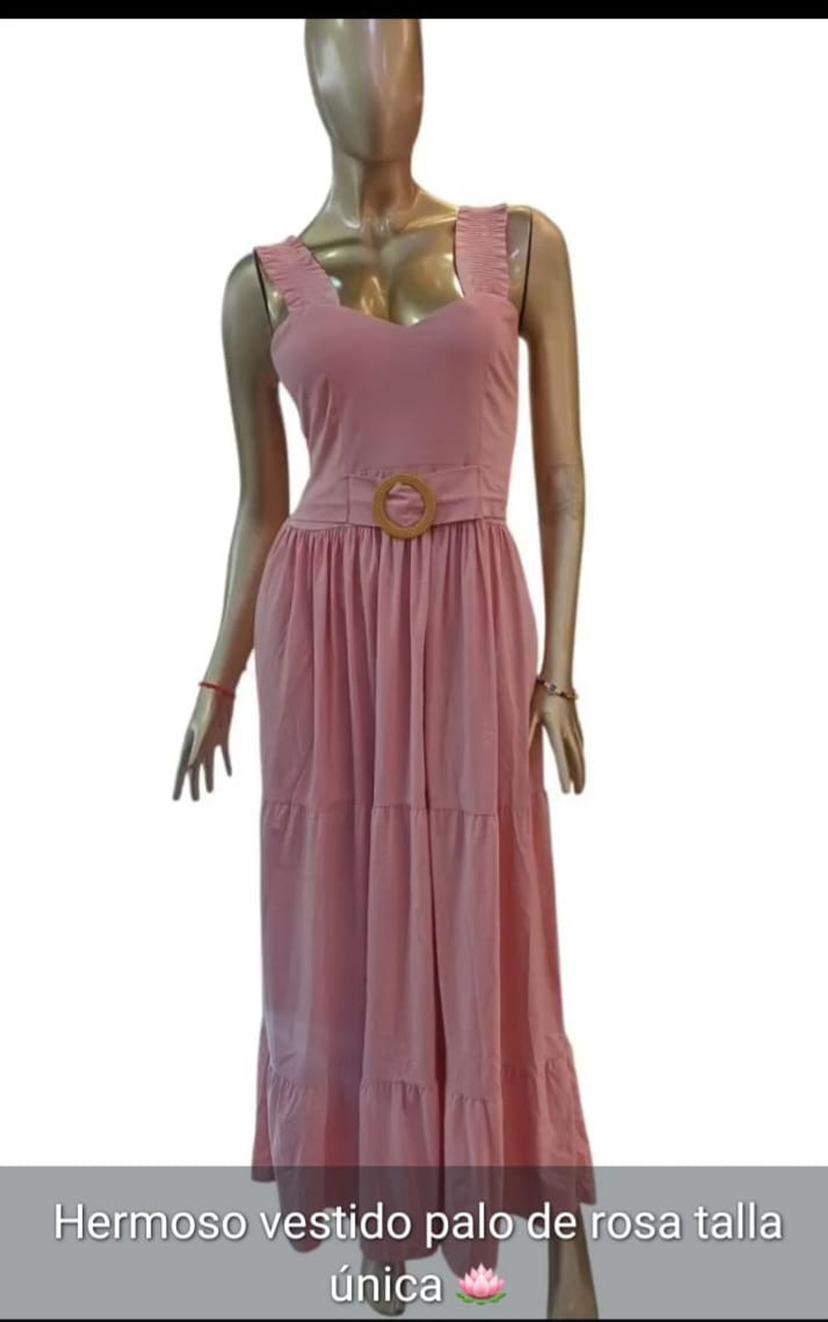 vestido rosa
