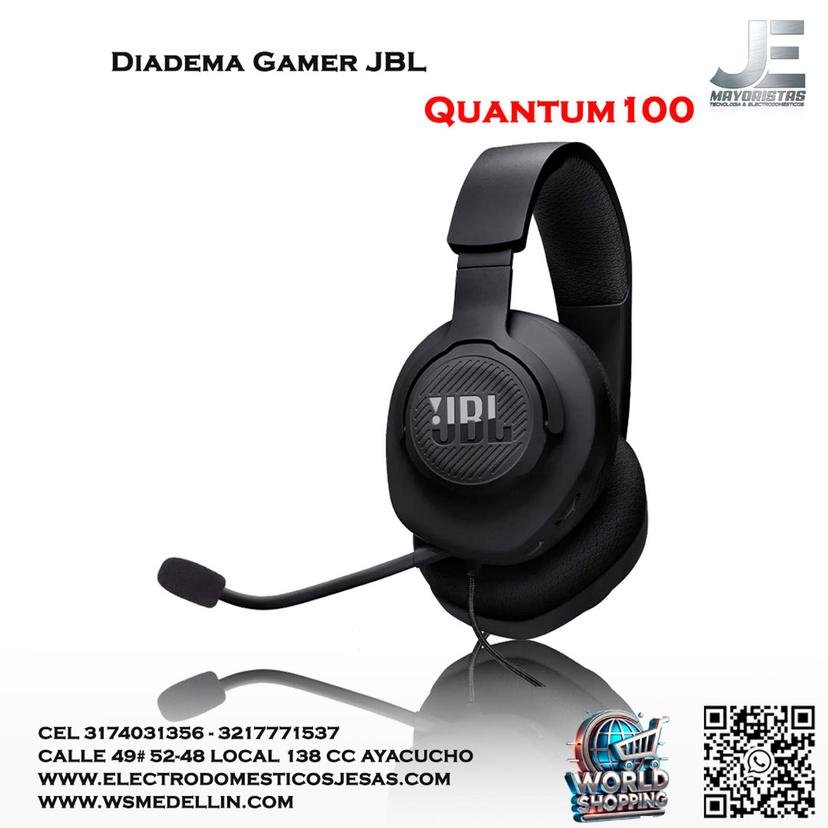 Diadema Gamer JBL Quantum100