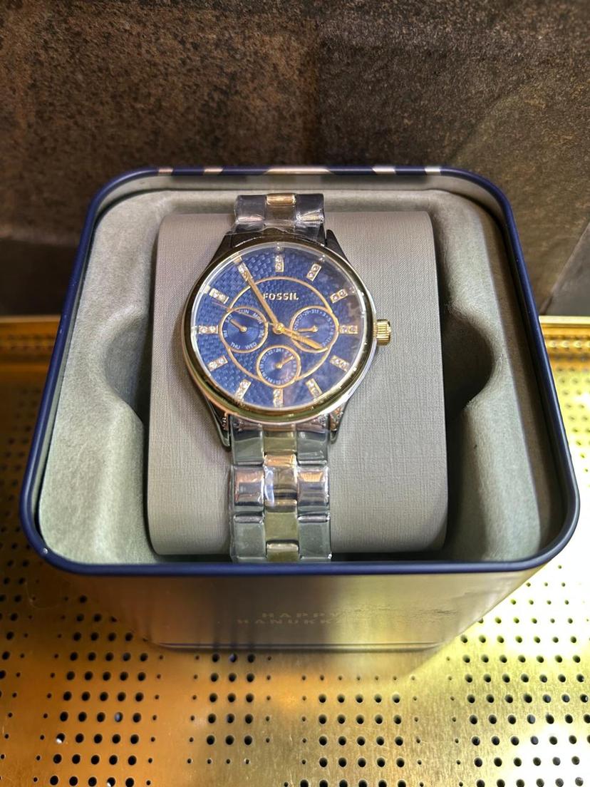 Reloj multifuncion bicolor Fossil