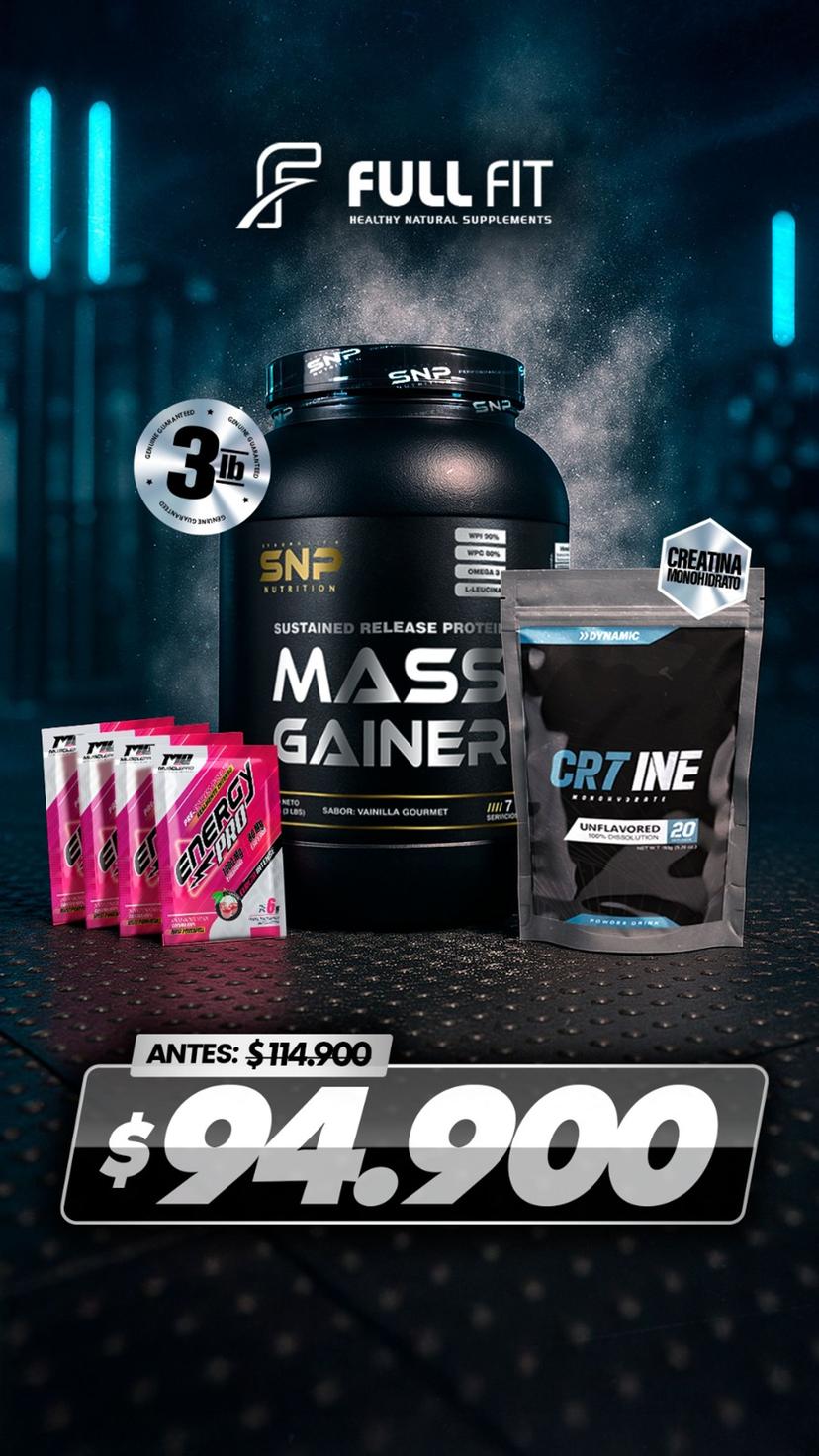 MASS GAINER CREA7INE 4 ENERGYS